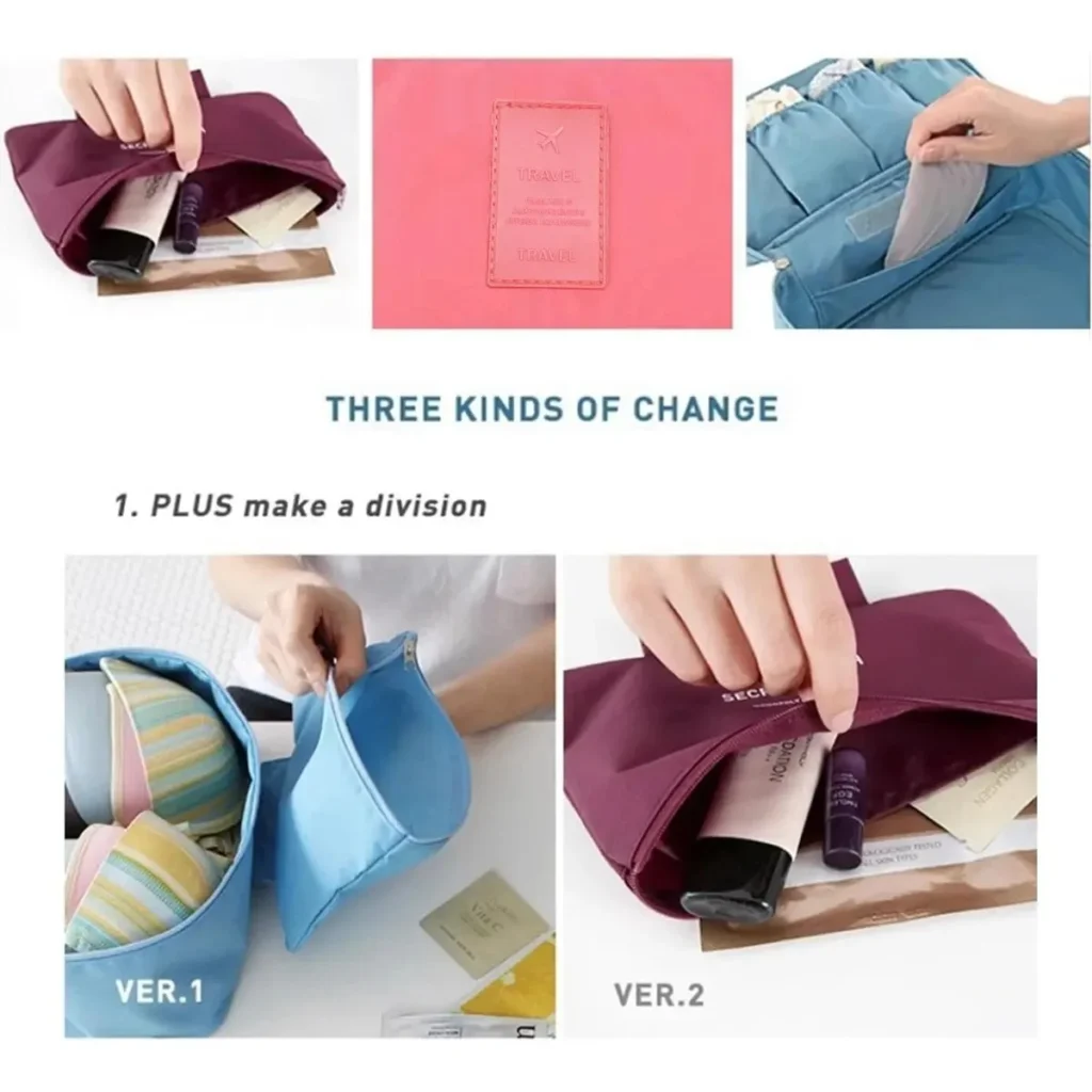 All-in-One Travel Organizer – High-Capacity Waterproof Storage Box