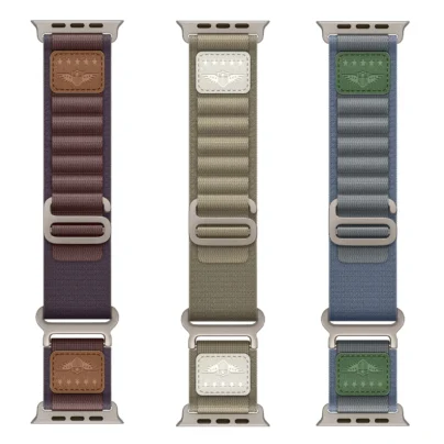 Apple Watch Nylon Alpine Loop Band | Ultra 1/2, Series 1–11, SE | Sizes 42–49mm - Image 2