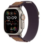 Alpine Loop Strap for Apple Watch : Series Ultra 1, 2, Apple Watch Series 9 8 7 6 5 4 3 2 1, SE 1, 2 Nylon Bracelet iWatch Band 49mm to 38mm