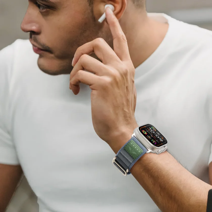 Alpine Loop Strap for Apple Watch : Series Ultra 1, 2, Apple Watch Series 9 8 7 6 5 4 3 2 1, SE 1, 2 Nylon Bracelet iWatch Band 49mm to 38mm - Image 4